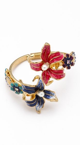 Kenneth Jay Lane Garden Party Bracelet - Lyst