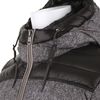 Moncler Down Jacket in Polyamide Fibers with A Tweed Digital Print in Blue for Men (navy) - Lyst