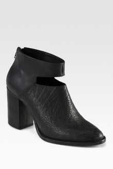 Rachel Comey Cutout Leather Ankle Boots - Lyst