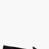 Yves Saint Laurent Black Suede Evelyn Loafers in Black - Lyst