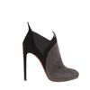 Alaïa Twotone Low Boots in Suede with Elastic Sides in Black - Lyst
