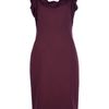 Alexander Mcqueen Halter Neck Dress in Purple (aubergine) - Lyst