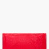 Alexander Wang Red Leather Soft Clutch in Red - Lyst