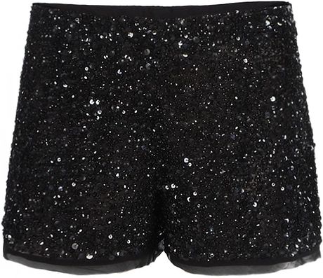 Allsaints Elissa Shorts in Black (jet black) - Lyst