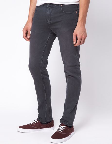 Cheap Monday Skinny Jeans in Black for Men - Lyst
