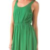Club Monaco Diane Dress in Green - Lyst