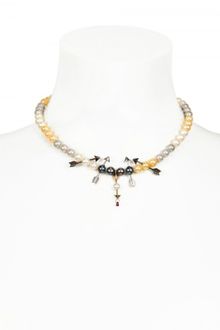 Delfina Delettrez Cupid Pearl Necklace - Lyst