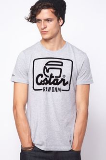 G-star Raw Dakota Flock Logo Tshirt - Lyst