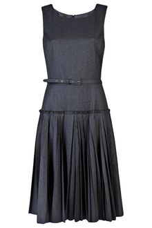 Oscar de la Renta Drop Waist Dress - Lyst