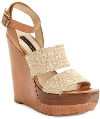 Steve Madden Bernidet Platform Wedge Sandals - Lyst
