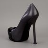 Yves Saint Laurent Platform Pump in Gray (grey) - Lyst