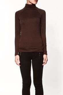 Zara Raglan Sleeve Tshirt - Lyst