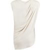 Allsaints Contour Top in White (vintage chalk) - Lyst