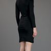 Burberry Brit Fitted Dress in Blue - Lyst