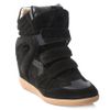 Isabel Marant Bazil Wedge Trainers in Black - Lyst