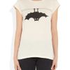 Marc By Marc Jacobs Batty Pima Cotton Tshirt in White - Lyst
