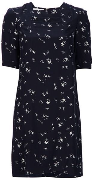 Marni Short Sleeve Dress in Black - Lyst