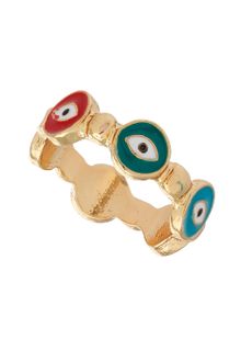 Topshop Multi Eye Band Ring - Lyst