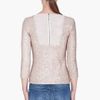 Alice + Olivia Taupe Eleonara Sequin Blouse in Beige (taupe) - Lyst