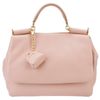 Dolce & Gabbana Leather Tote in Pink - Lyst