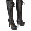 Fendi High Heeled Boots in Black - Lyst