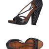 Givenchy Platform Sandals in Gray (steel) - Lyst