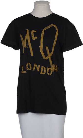 McQ by Alexander McQueen Short Sleeve Tshirt - Lyst