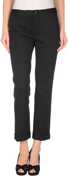 Moschino Cheap & Chic Dress Pants in Black (red) - Lyst