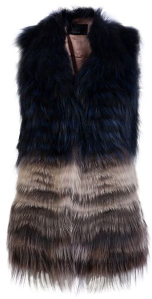 Yigal Azrouel Fur Vest - Lyst