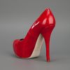 Dolce & Gabbana Leather Pump in Red - Lyst