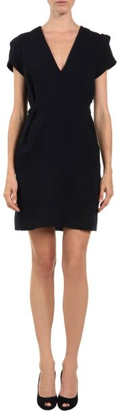 Marni Short Dress in Black (blue) - Lyst