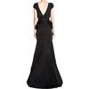 Nina Ricci Lace Neck Gown in Black - Lyst