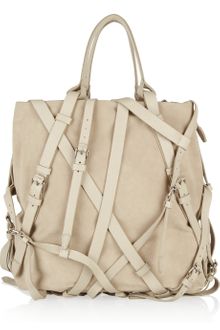 Alexander Wang Kirsten Multistrap Suede Tote - Lyst