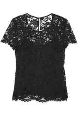DKNY Florallace Top
