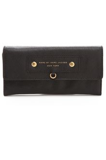 Marc By Marc Jacobs Preppy Leather Continental Wallet - Lyst