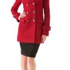 Rachel Zoe Farrah Raglan Coat in Red (rose) - Lyst