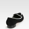 Alice + Olivia Madison Suede and Leather Loafers in Black - Lyst