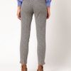 Asos Collection  Super Skinny Trousers in Herringbone Print in Gray (blackwhite) - Lyst
