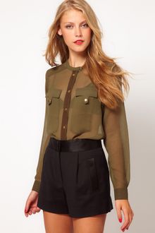 ASOS Collection  Utility Blouse - Lyst
