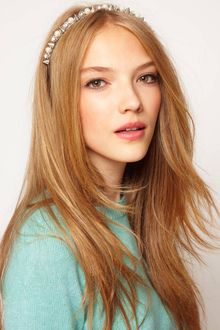 Asos Spike Pearl Crystal Headband - Lyst