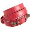 Balenciaga Arena Giant Rose Gold Double Tour Bracelet in Pink (rose) - Lyst