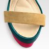 Diane Von Furstenberg Mixed Media Platform Sandals in Multicolor - Lyst