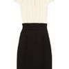 Giambattista Valli Silk and Wool Crepe Dress in Black - Lyst