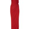 Giambattista Valli Asymmetric Jersey Gown in Red - Lyst