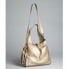 Gucci  Leather New Jackie Tassel Hobo in Gold - Lyst