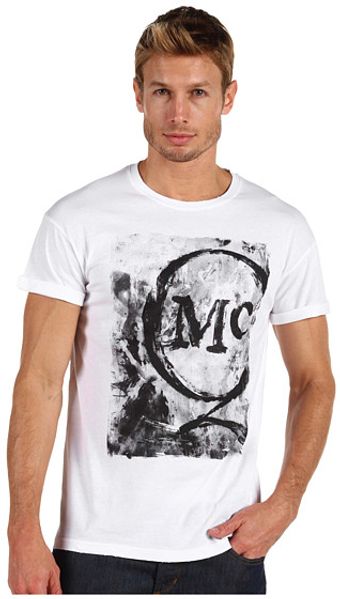 McQ by Alexander McQueen Dropped Shoulder Short Sleeve - Lyst