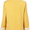 Topshop Structured Blazer in Yellow (mellow yellow) - Lyst