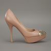 Valentino Leather Pumps in Beige (nude) - Lyst