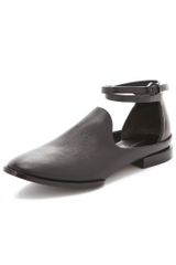 Alexander Wang Astrid Cutout Flat Booties