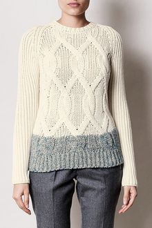 Carven Chunky Contras-them Jumper - Lyst